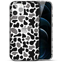 Чехол PQY Glamour для iPhone 12 Pro Max Cow
