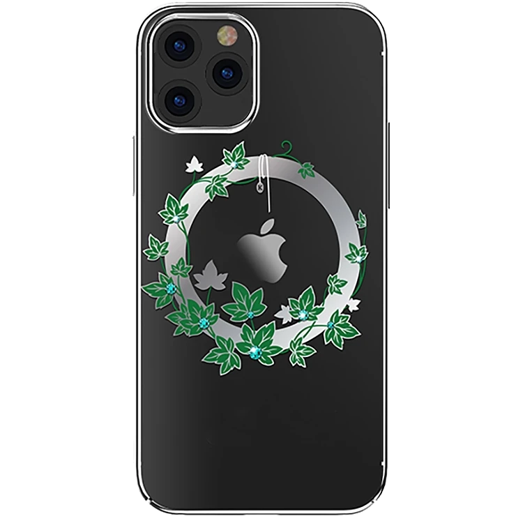 Чехол PQY Wreath для iPhone 12 Pro Max Плющ - фото 1 - id-p226739162