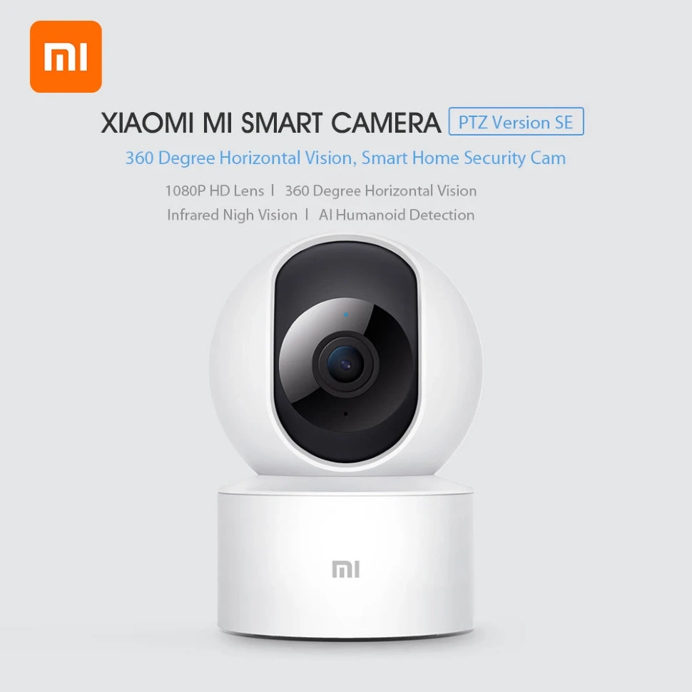 IP-камера Xiaomi Mi Mijia Smart Camera SE (PTZ Version) - фото 5 - id-p226742122