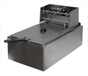 ФРИТЮРНИЦА HURAKAN HKN-FR6L (285x450x310мм, 6л, с крышкой, 2,5кВт, 220В)