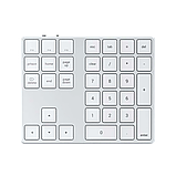 Беспроводной блок клавиатуры Satechi Aluminum Extended Keypad Серебряный, фото 3