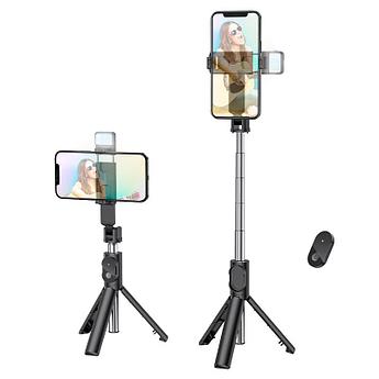 Держатель телефона для стримов BOROFONE BY8 MAGIC FILL LIGHT BROADCAST HOLDER BLACK