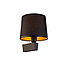 Настенный светильник Nowodvorski Chillin Black/Gold 8197, фото 2