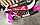 Детский самокат беговел - 5 в 1 с корзинкой божья коровка, фото 6