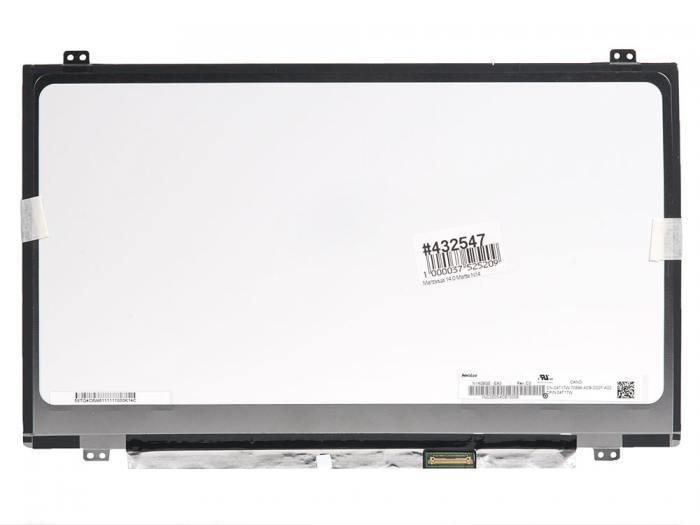 Матрица (экран) для ноутбука Prestigio Smartbook 141 C7, 141 C6, 141 C5, 141 C3, 14.0, 30 pin Slim, 1366x768