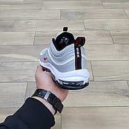 Кроссовки Nike Air Max 97 Silver Red, фото 4