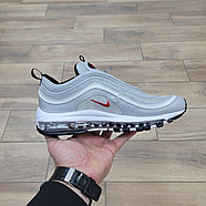 Кроссовки Nike Air Max 97 Silver Red, фото 2