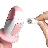 Расширяющийся анальный смарт-вибратор Satisfyer Air Pump Booty 5+ розовый, фото 9