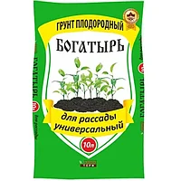 Плодородный грунт Богатырь "Для рассады универсальный" 10 л