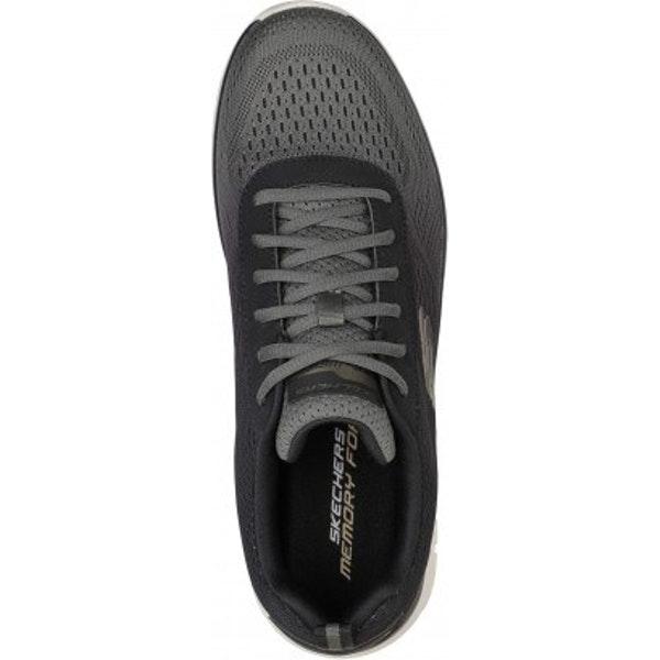 Кроссовки мужские для ходьбы Skechers TRACK оливковый\черный - фото 3 - id-p226752827