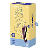 Вакуумно-волновой вибратор Satisfyer Dual Kiss фиолетовый, фото 8