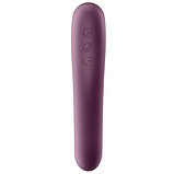 Вакуумно-волновой вибратор Satisfyer Dual Kiss фиолетовый, фото 5