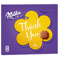 Конфеты "Milka. Thank you" с молочной начинкой, 110 г