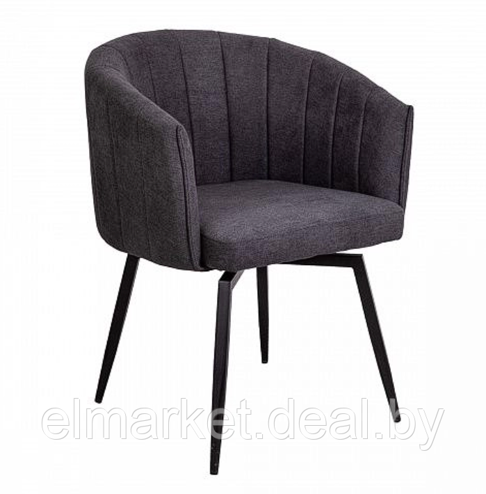 Кресло Sedia MELON поворотное, серый/черный - фото 1 - id-p226754174