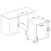 Встраиваемая посудомоечная машина Smeg STL271DSH - фото 2 - id-p226753700