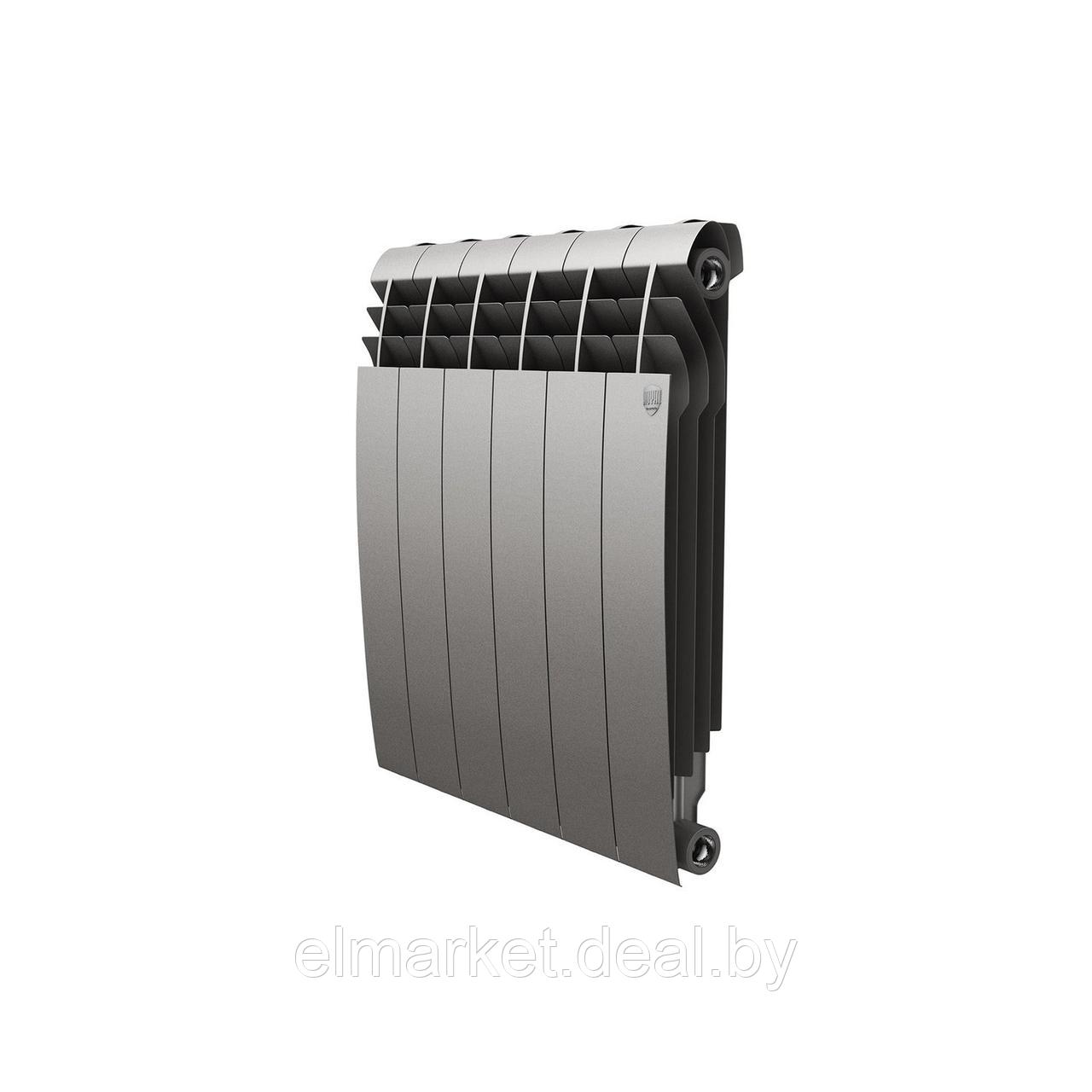 Радиатор Royal Thermo PianoForte 500 new/Silver Satin - 6 секц. серебро - фото 1 - id-p226753874