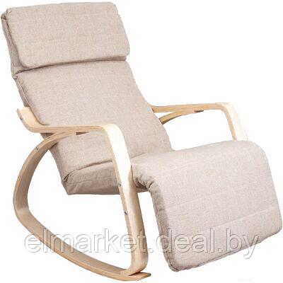 Кресло-качалка Sedia SMART ткань, бежевый - фото 1 - id-p226754316