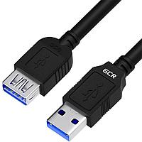 Удлинитель GREENCONNECT GCR-52601 1.8m USB 3.0, AM/AF, черный