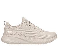 Кроссовки женские Skechers BOBS Sport Squad Chaos Face Off бежевый 117209-NUDE