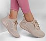 Кроссовки женские Skechers BOBS Sport Squad Chaos Face Off бежевый 117209-NUDE, фото 3