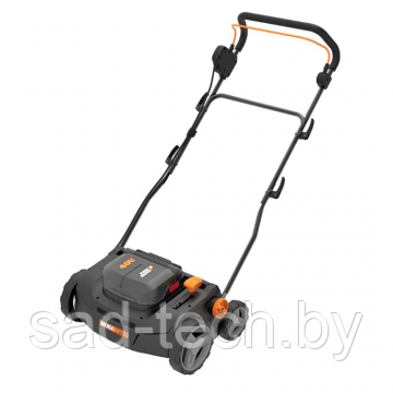 Аэратор-скарификатор WORX NITRO WG855E.9 аккумуляторный 40V 36см, бесщеточная, без АКБ и ЗУ - фото 1 - id-p226757218