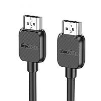 Аксессуар Borofone BUS02 HDMI - HDMI 3m Black 6941991105999