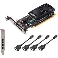 Видеокарта PNY Nvidia Quadro P1000 DVI 4GB GDDR5 VCQP1000DVIV2-PB - фото 4 - id-p226757875