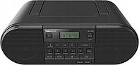 Аудиомагнитола Panasonic RX-D550E-K черный 20Вт CD CDRW MP3 FM(dig) USB BT