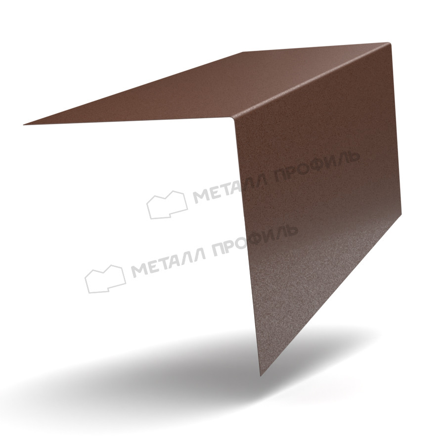 Металл Профиль Планка откоса FASTCLICK 150х267х3000 (VALORI-20-Brown-0.5)