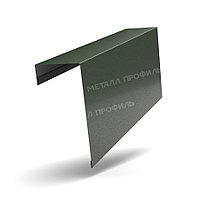 Металл Профиль Планка торцевая фасадная FASTCLICK 139х65х3000 (VikingMP E-20-6007-0.5)