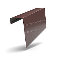 Металл Профиль Планка торцевая фасадная FASTCLICK 139х65х3000 (VikingMP E-20-RR32-0.5)