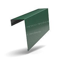 Металл Профиль Планка торцевая фасадная FASTCLICK 139х65х3000 (VikingMP E-20-6005-0.5)