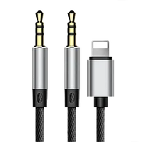 AUX кабель Baseus L33 Lightning - miniJack 3.5mm 120 см Черный