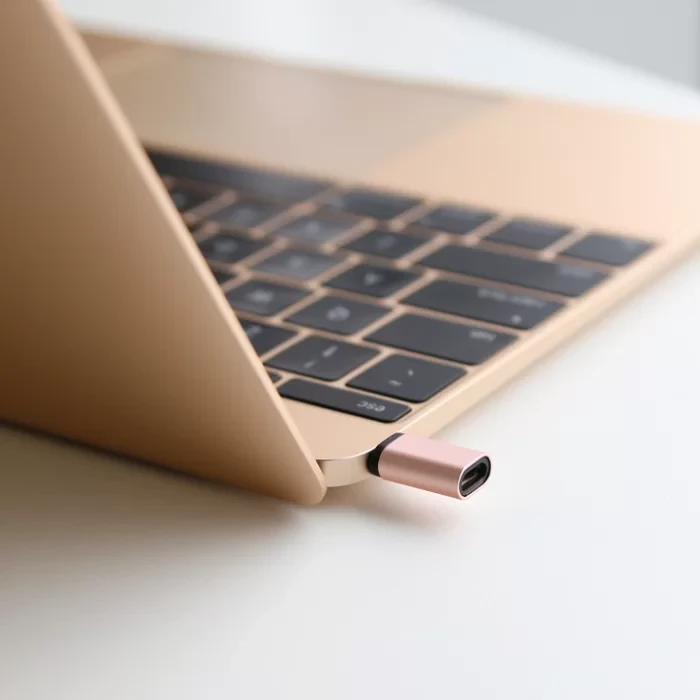 Переходник Baseus Sharp micro USB - Type-C Розовое золото - фото 5 - id-p226740963
