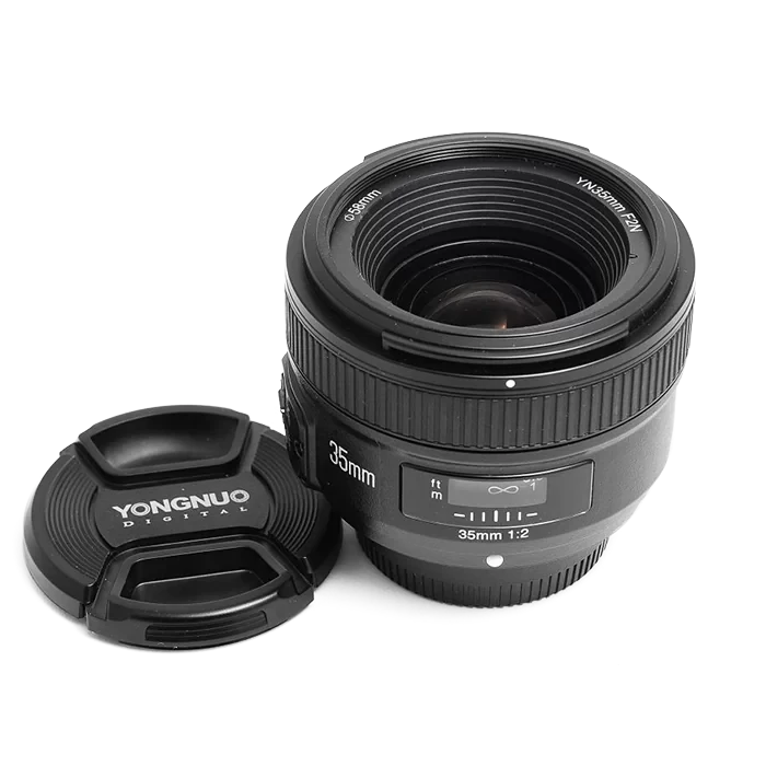 Объектив YongNuo YN35mm F2 F-mount - фото 5 - id-p226745179