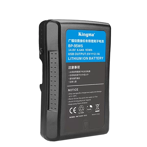 Аккумулятор KingMa BP-95WS V-Mount 95Wh - фото 1 - id-p226743513