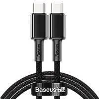 Кабель Baseus High Density Braided Type-C 100W 1м Чёрный