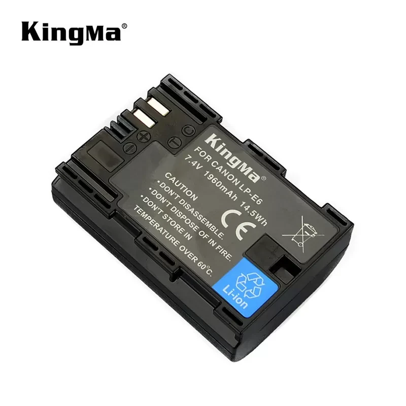 Аккумулятор KingMa LP-E6 1960 мАч - фото 3 - id-p226743536