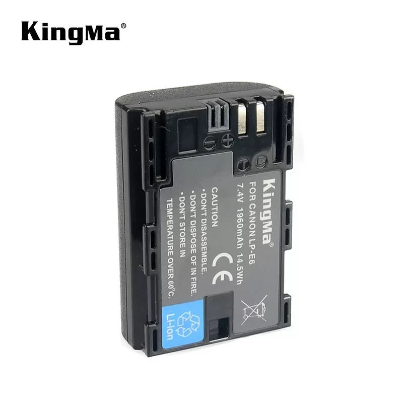 Аккумулятор KingMa LP-E6 1960 мАч - фото 4 - id-p226743536
