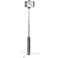 Монопод Baseus Fully Folding Selfie Stick Чёрный с красным