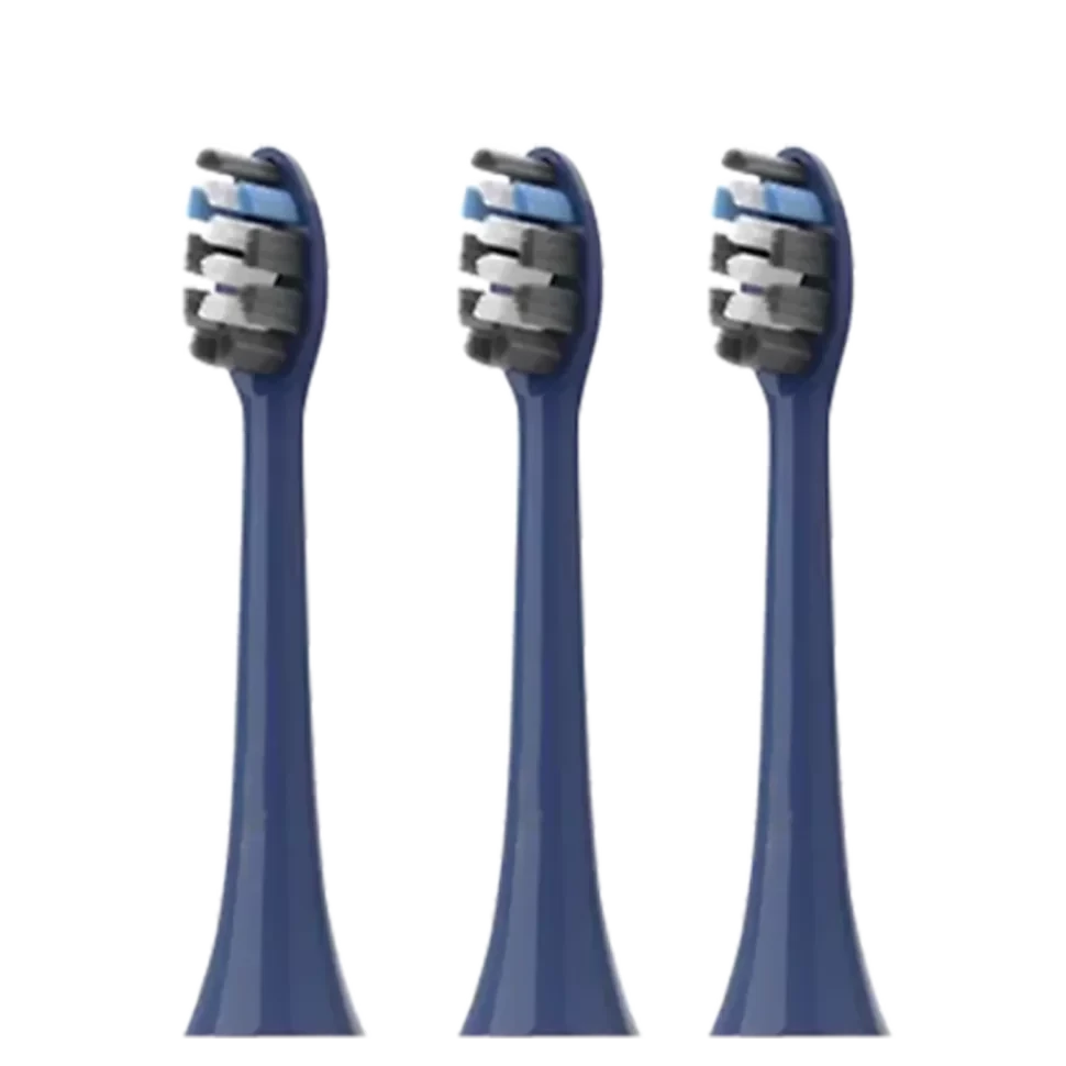 Сменные насадки для зубной щетки RealMe M1 Синие (3шт) - фото 1 - id-p226738638