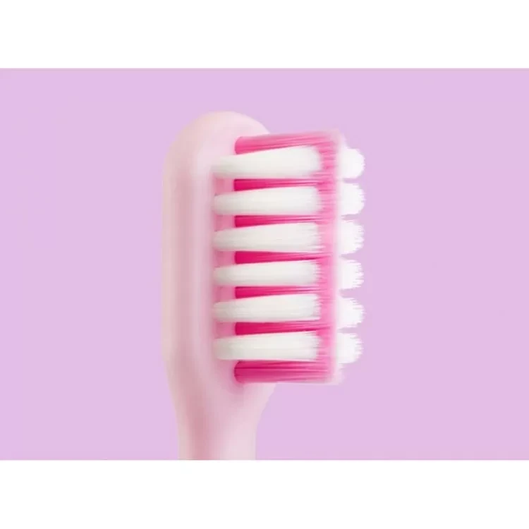 Зубная щётка детская Dr.Bei Toothbrush Children Розовая - фото 6 - id-p226738651