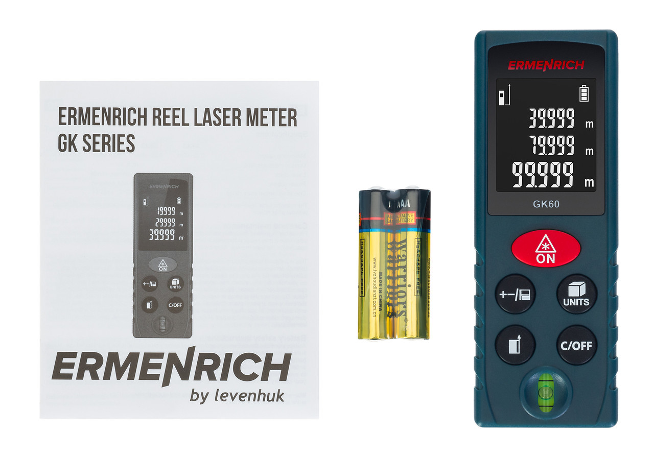 Лазерная рулетка Ermenrich Reel GK60 - фото 2 - id-p223972322