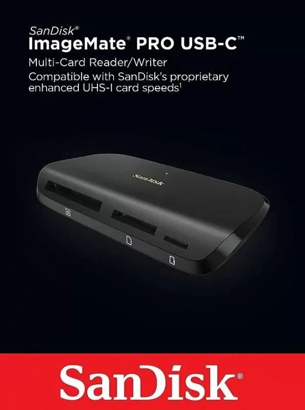 Кардридер SanDisk Card reader IMAGEMATE PRO USB-C - фото 4 - id-p226761451