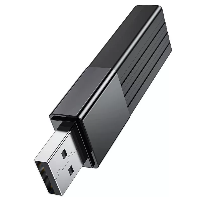 Кардридер HOCO HB20 Mindful USB 2.0 SD/microSD Чёрный - фото 6 - id-p226761459