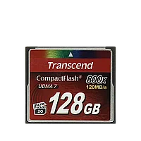 Карта памяти Transcend 800x CompactFlash Premium 128Гб