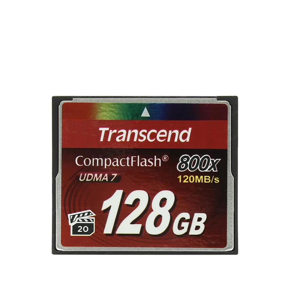 Карта памяти Transcend 800x CompactFlash Premium 128Гб - фото 1 - id-p226761463