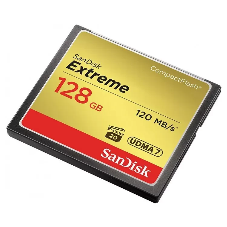 Карта памяти SanDisk Extreme CF UDMA7, 128GB - фото 2 - id-p226761469