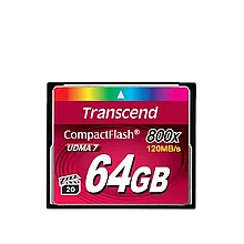Карта памяти Transcend 800x CompactFlash Premium 64Гб
