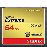 Карта памяти SanDisk Extreme CF UDMA7, 64GB